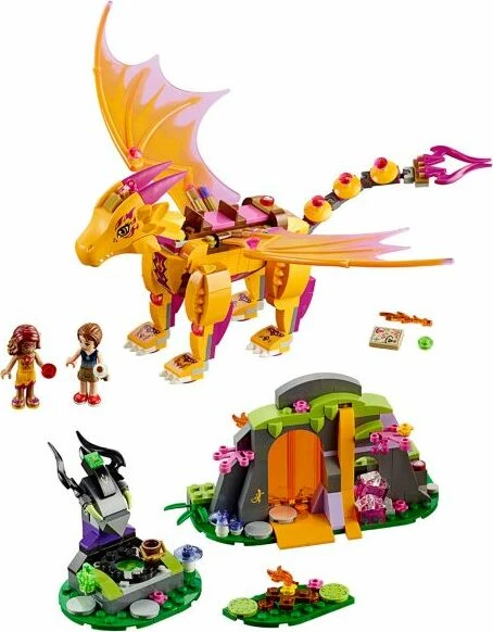 LEGO Elves - Lavahöhle des Feuerdrachens