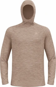 Odlo Run Easy Mid Layer Hoodie Laufshirt langarm cinder melange (Herren)
