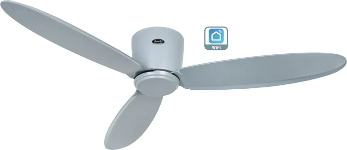 CasaFan Eco Plano II 132 LG-LG WiFi Deckenventilator lichtgrau