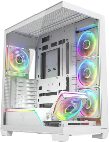 Modecom Volcano Stellar Plus 5F White, Glasfenster
