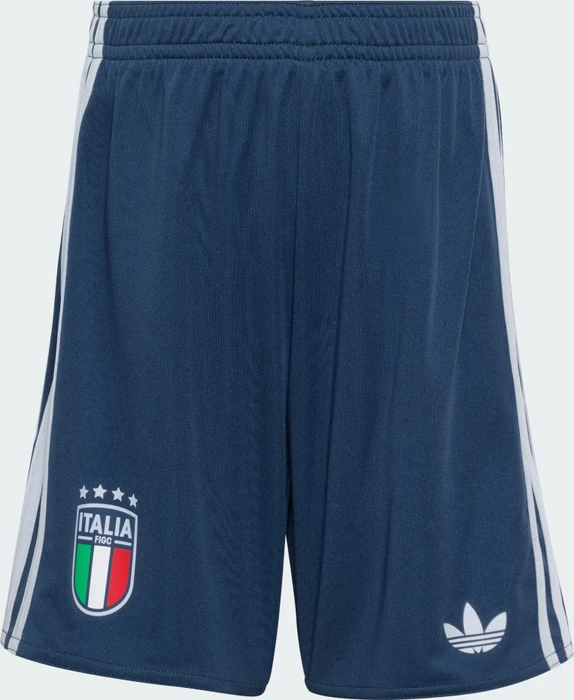 adidas Italien 2026 Auswärtsausrüstung kurzarm aeroblue (Junior)