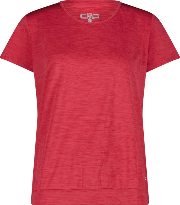 CMP Stretch Jersey Funktionsshirt kurzarm cherry melange (Damen)