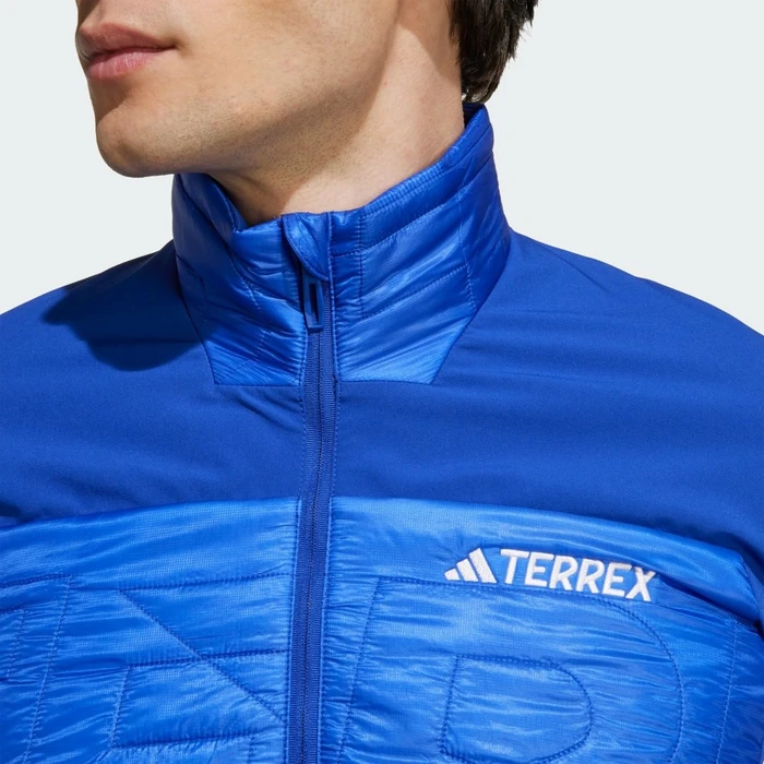 adidas Terrex Xperior Varilite Hybrid Primaloft Funktionsjacke semi lucid blue (Herren)