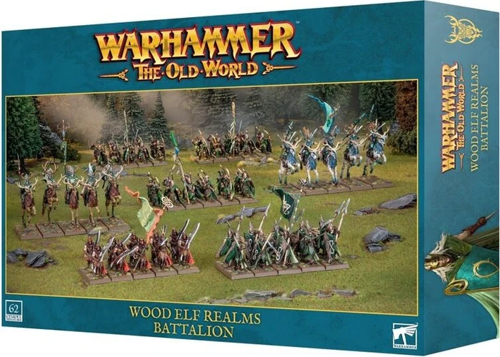 Games Workshop Warhammer The Old World - Wood Elf Realms - Battalion