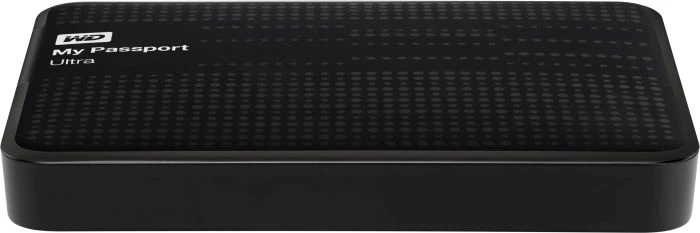 Western Digital WD My Passport Ultra schwarz 2TB, USB 3.0 Micro-B