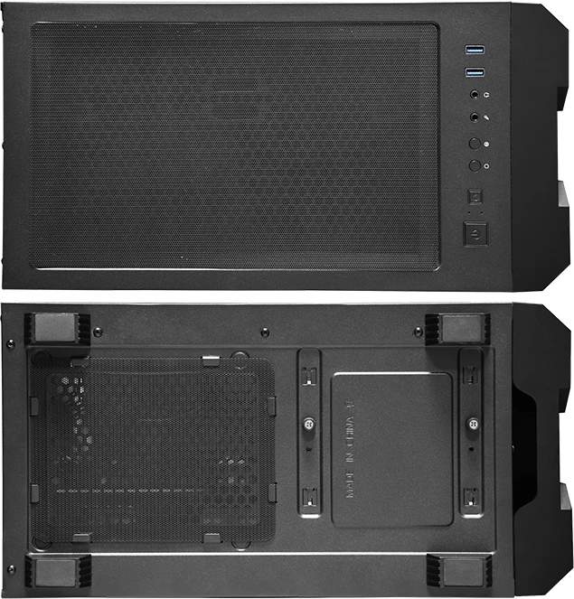 Chieftec Gamer GS-01B Hunter, Glasfenster