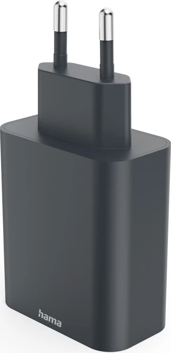 Hama Schnellladegerät 2x USB-C 1x USB-A PD 65W anthrazit