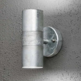 Konstsmide Modena GU10 35W 6cm Wandleuchte 2-flammig silber