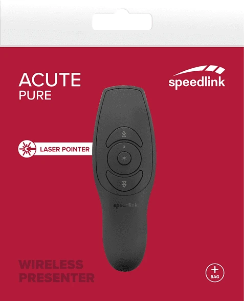 Speedlink Acute Pure Presenter schwarz, USB-A