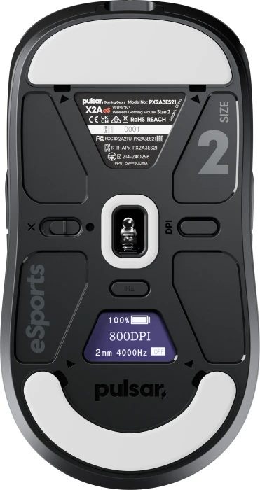 Pulsar Gaming Gears X2A v3 eS Medium Wireless schwarz, USB