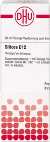 DHU Silicea D12 Dilution, 20ml