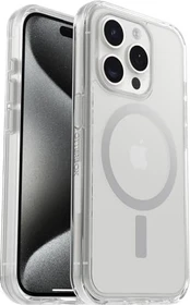 Otterbox Symmetry Clear mit MagSafe für Apple iPhone 15 Pro transparent