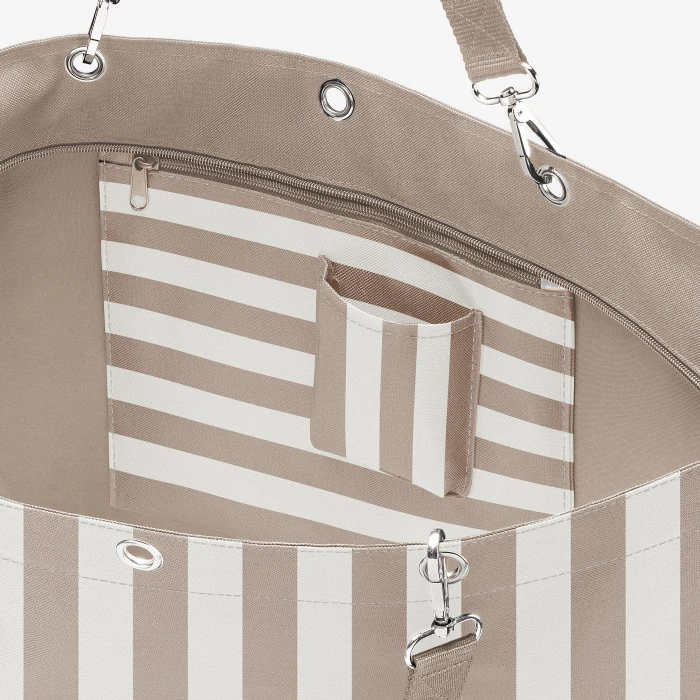 Reisenthel XL Shopper summerstripes coffee