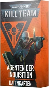 Games Workshop Warhammer 40.000 Kill Team: Datenkarten Agenten der Inquisition