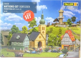 Faller Aktions-Set Dorfleben