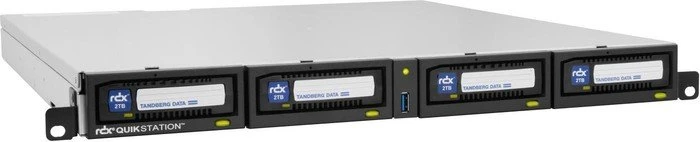 Overland Tandberg RDX QuikStation 4 Rackmount, 12TB, USB 2.0, USB 3.0, intern