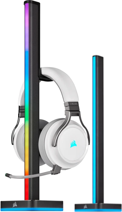 Corsair iCUE LT100 Smart Lighting Towers Starter Kit, RGB-Beleuchtungsset, 2er-Pack, schwarz