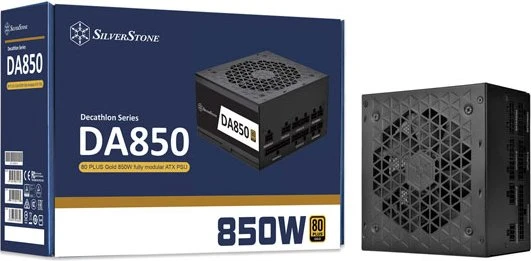 SilverStone Decathlon Gold Series DA850 Gold 850W, ATX 2.4