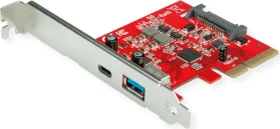 Roline / Secomp 1x USB-C 3.1, 1x USB-A 3.1, PCIe 3.0 x4 (15.06.2142)