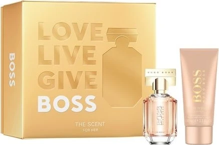 Hugo Boss Love Live Give The Scent for Her EdP 50ml + BL 100ml Duftset