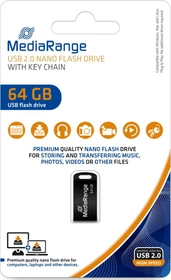MediaRange USB Nano-Drive 64GB, USB-A, USB 2.0