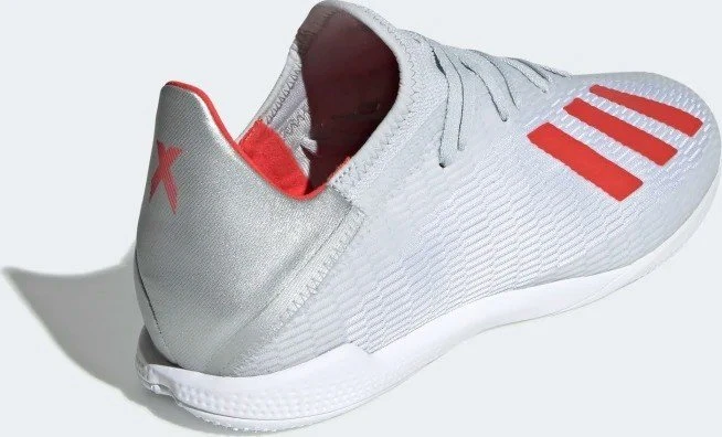 adidas X 19.3 IN silver met./hi-res red/ftwr white (Herren)