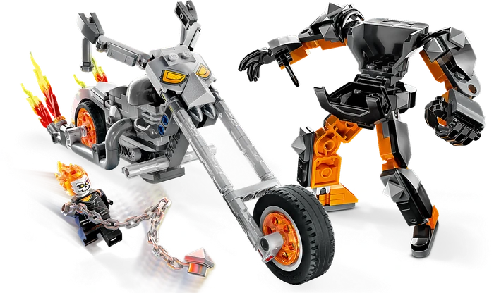 LEGO Marvel Super Heroes Spielset - Ghost Rider mit Mech & Bike