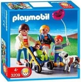 playmobil City Life Familienspaziergang mit Buggy