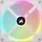Corsair iCUE LINK QX140 RGB Starter Kit, weiß, LED-Steuerung, 140mm, 2er-Pack Vorschaubild