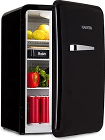 Klarstein Audrey Retro Mini-Kühlschrank schwarz
