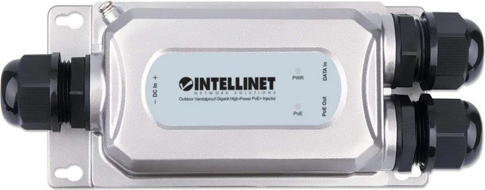 Intellinet Outdoor Wallmount Gigabit PoE-Injektor, 2x RJ-45, 30W PoE+