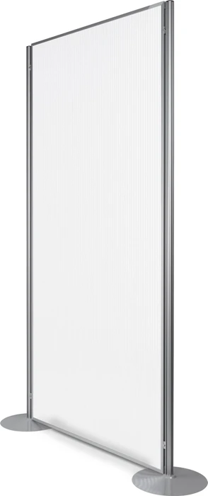 Magnetoplan Professional Hygiene-Raumtrenner, transparent, 100x200cm