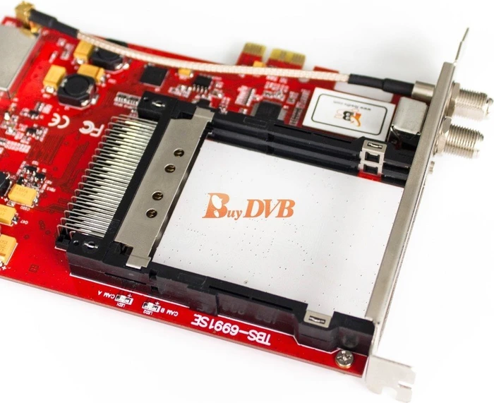TBS DVB-S2 Doppel-Tuner mit CI, PCIe x1