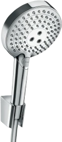 Hansgrohe Raindance Select S Brausehalterset 120 3jet PowderRain mit Brauseschlauch 125cm chrom