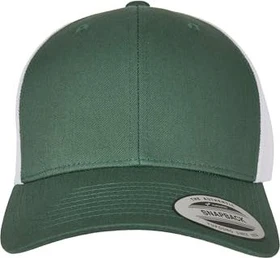 Flexfit YP Classics Retro Trucker 2-Tone Kappe evergreen/white