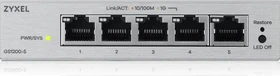 Zyxel GS1200 Desktop Gigabit Smart Switch, 5x RJ-45 (GS1200-5V3-EU0101F)