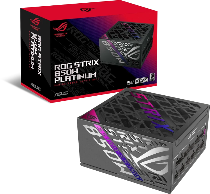 ASUS ROG STRIX 850P Platinum, ROG-STRIX-850P-GAMING, 850W, ATX 3.1