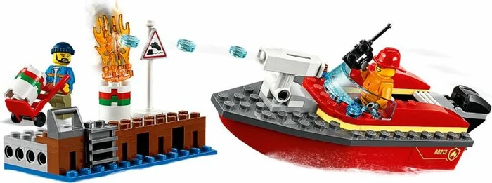 LEGO City Feuerwehr - Feuerwehr am Hafen
