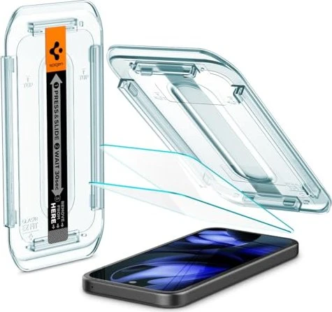 Spigen GLAS.tR EZ Fit Screen Protector für Google Pixel 9a