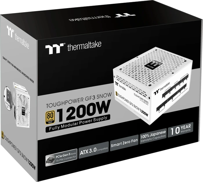 Thermaltake Toughpower GF3 Snow 1200W, ATX 3.0
