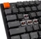 Keychron K1 V4, 80% TKL, LEDs RGB, schwarz, Gateron LOW PROFILE BROWN, USB/Bluetooth, US Vorschaubild