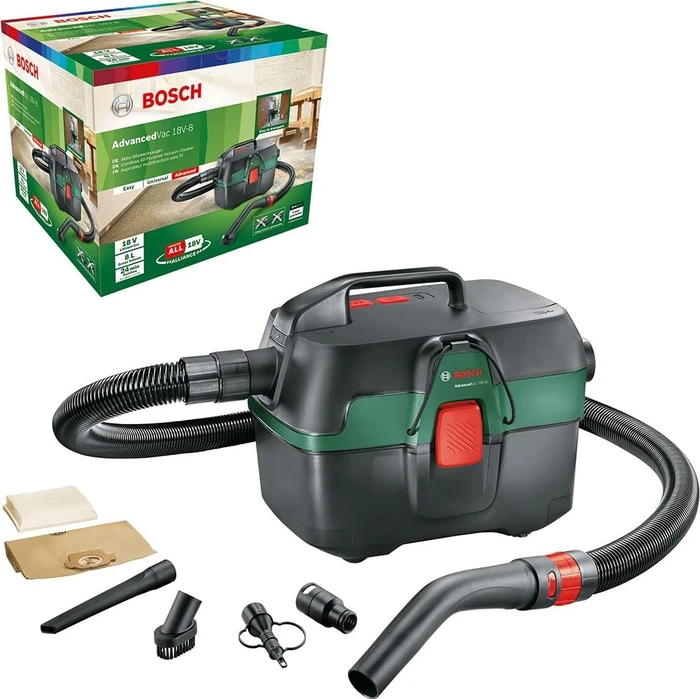 Bosch DIY AdvancedVac 18V-8 Akku-Nass-/Trockensauger solo