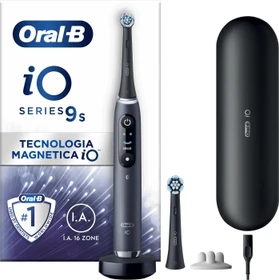 Oral-B iO Series 9s black onyx + 2 Aufsteckbürsten