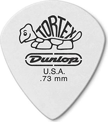 Dunlop Tortex White Jazz III Pick, .73mm, 72-Pack