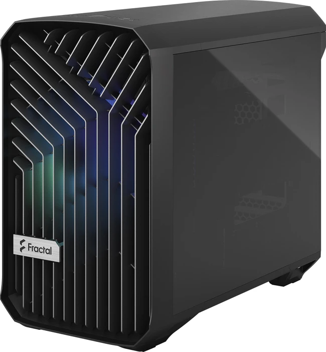 Fractal Design Torrent Nano Black RGB TG Light Tint, Glasfenster, Mini-ITX