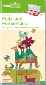 mini LÜK Wahrnehmung und Konzentration Farb- und Formenquiz