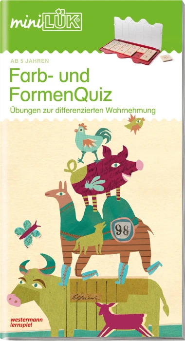 mini LÜK Wahrnehmung und Konzentration Farb- und Formenquiz