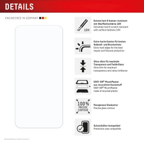 Displex Real Glass + Case mit Mount Master für Samsung Galaxy S26 FE