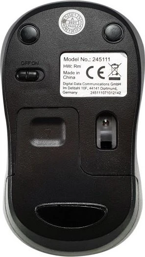 Equip Comfort Wireless Mouse rot, USB