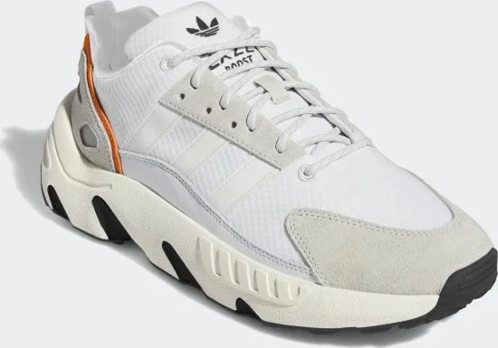 adidas ZX 22 Boost crystal white/cloud white/solar orange (Herren)